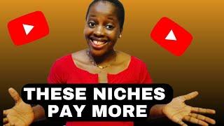 The Most Profitable Niches (Niches that pay the most and least on YouTube)