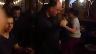 Swing dance Shim Sham record in the tiniest social dance floor in the world