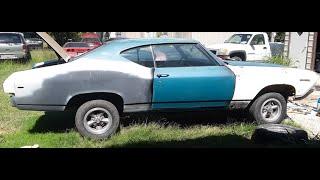 Painting my 1969 Chevelle Malibu with racing stripes (Part 2)