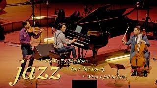 Top 3 "Jazz Song Medley" (Stevie Wonder, Nat King Cole)│Violin+Cello+Piano & Drum+Bass