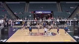 Brooke Nuneviller - Omaha Supernovas vs Grand Rapids Rise Volleyball Highlights