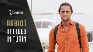 Adrien Rabiot arrives in Turin!