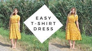 DIY Dress Tutorial // Sew a Dress without a Pattern