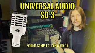 The Best Studio Guitar Mic? Universal Audio SD-3 Demo | TONE TAILORS