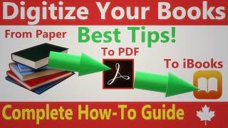 Digitize Your Books: Portable Library Power with Peter's Tips for Effortless Book Digitization