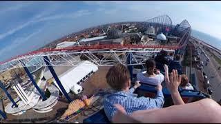 The Big One - Blackpool Pleasure Beach (On Ride 360 Degree)