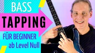 Bass-Tapping für Anfänger "ab Level 0" erklärt | Eine technische und eine melodische Übung