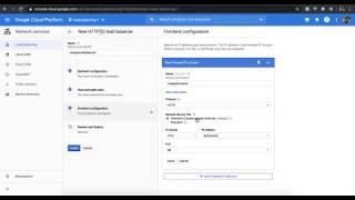 Google Cloud Platform (GCP) - HTTP Load Balancer