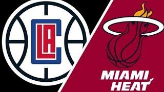 MIAMI HEAT vs LA CLIPPERS 2nd Quarter