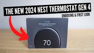 First Look - Unboxing The New Google Nest Learning Thermostat Gen 4 (Launched in 2024!)