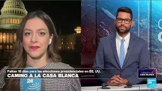 La puja republicana y demócrata por los estados pendulares se toma Michigan • FRANCE 24 Español