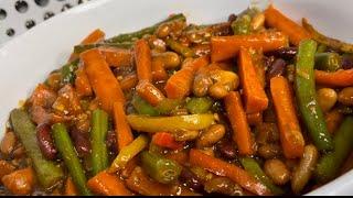 HOW TO MAKE BEAN SALAD | EASY #BEANSALAD RECIPE | #saladideas