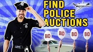 How To Find POLICE & GOVERNMENT AUCTIONS!