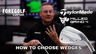 4 Key Factors to choosing Wedges : TaylorMade MG4 Wedge Review