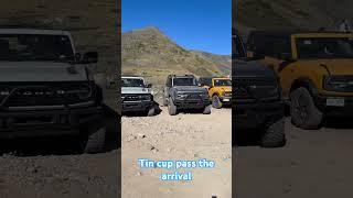 Tin cup pass #shortvideo #bronco #adventure #shorts #shortsvideo #fordbronco #fun #colorado #life