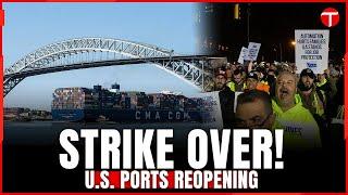 Dockworkers End Strike: Major Wage Increase Deal & Ports Reopening