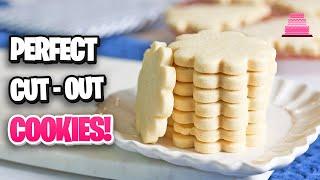 The BEST Cut-Out Cookies that hold their shape perfectly!