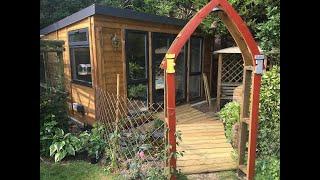 Garden Office Build Completed - Dunster House Titania