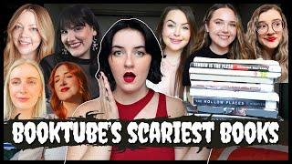 i read booktuber's scariest books and I'll never sleep again  horror reading vlog