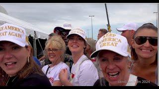 Woman at Long Island Trump Rally 'Why Do You Love Him? Where Do You Get Your News?' 9/19/24