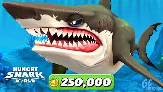 MEGALODON unlocked in Hungry Shark World