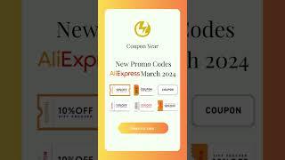 AliExpress Promo Code March 2024  #aliexpress