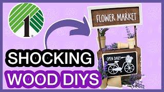 BRILLIANT DOLLAR TREE WOOD DIYS | GRAB DOLLAR TREE WOOD FOR QUICK DIY CRAFTS!