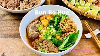 How to make Bun Bo Hue | Vietnamese Spicy Beef Noodle Soup