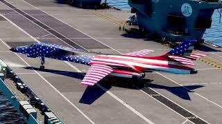 The Takeoff That Could NEVER Happen: B-1 Lancer on an Aircraft Carrier