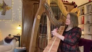 The Friendly Traveler-10 Easy Pieces for Lever Harp by Kristine Warmhold