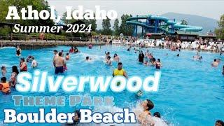  Silverwood P. 3 on August 3rd, 2024 - Theme Park & Boulder Beach in Athol Idaho USA PNW 