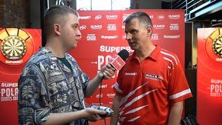 Krzysztof Ratajski przed Poland Darts Masters 