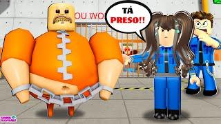 A POLICIAL SARINHA PRENDEU O BARRY!!! BARRY PRISONER'S PRISON RUN! ROBLOX