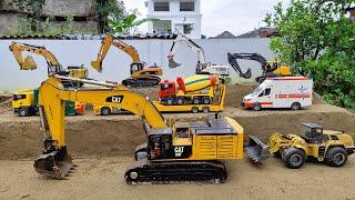 Máy Xúc Siêu Khủng Làm Việc Trên Công Trình, Xe Múc Khổng Lồ, Xe Cẩu, Ô Tô Đồ Chơi, Xe Tải Excavator