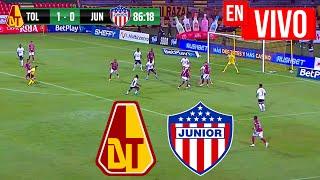  TOLIMA VS JUNIOR PARTIDO DE HOY EN VIVO / CUADRANGULARES LIGA BETPLAY DIMAYOR II 2024