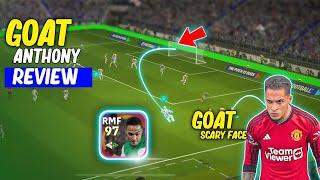 The real GOAT review Anthony English pack Efootball 25 mobile