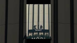 Creative door with new media art #shorts #sony #japan
