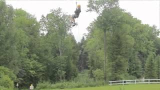 Visiting Treetops Eco-Adventure Park in Oshawa, ON