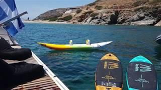 Catamaran Boom Crewed Yacht Charter Vacation in Greece   HD 1080p