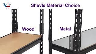 PickTheDeal.inAdjustable Shelving Storage Steel Boltless Rivet Rack