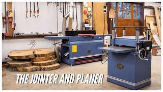 A Closer Look At My Jointer And Planer And What They're For (Oliver Woodworking Machinery)