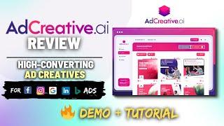 AdCreative.ai V5 Review with Demo + Tutorial | Create Stunning Ad Creatives | Marpipe Alternative