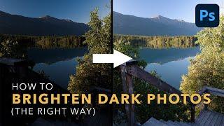 3 FAST Ways To Fix Dark Photos In Photoshop