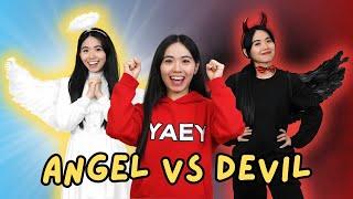 Angel & Devil in Real Life