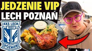 JEDZENIE VIP NA STADIONIE LECHA POZNAŃ - CZY WARTO KUPIĆ TAKI BILET?!