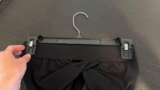 Hanger Central 30 Pack Space Saving Heavy Duty Slim Plastic Pants Review