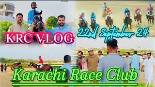 KRC VLOG | Ehtisham Murtaza | Part2 | Winner Horse Sapphire | 22nd September 24 | Karachi Race Club