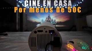 EL PROYECTOR MÁS BARATO de Aliexpress y Amazon. CINE EN CASA por menos de 50 euros. Transpeed HY300.