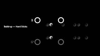 Structure of "Drumming (Part I)" by Steve Reich (visualization)