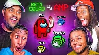 BETA SQUAD VS AMP AMONG US!